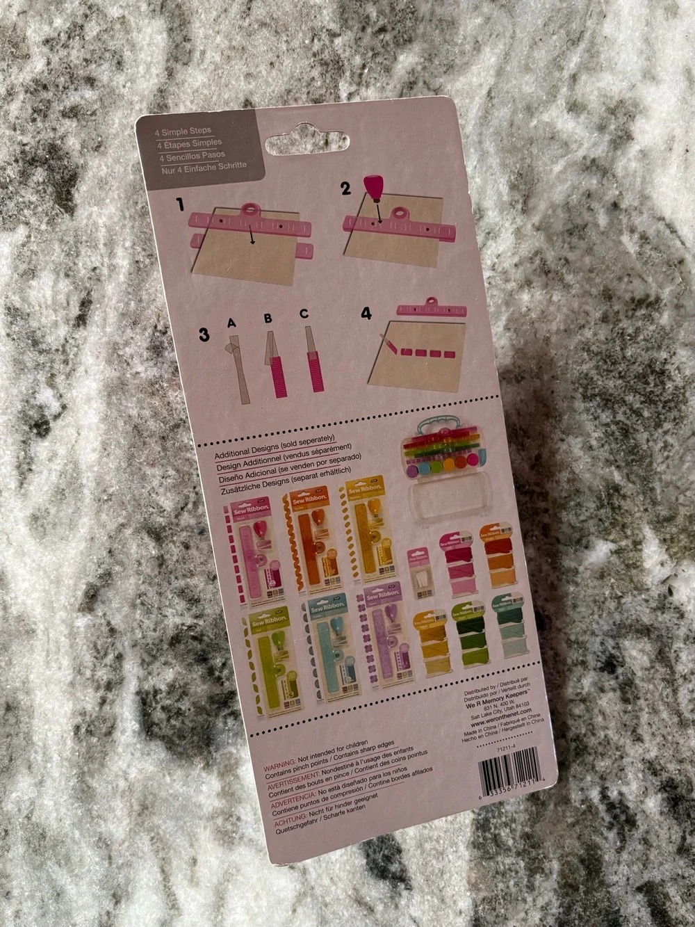 Sew Ribbon Tool—Scrapbooking DIY Stationery Paper Crafts (NEW)